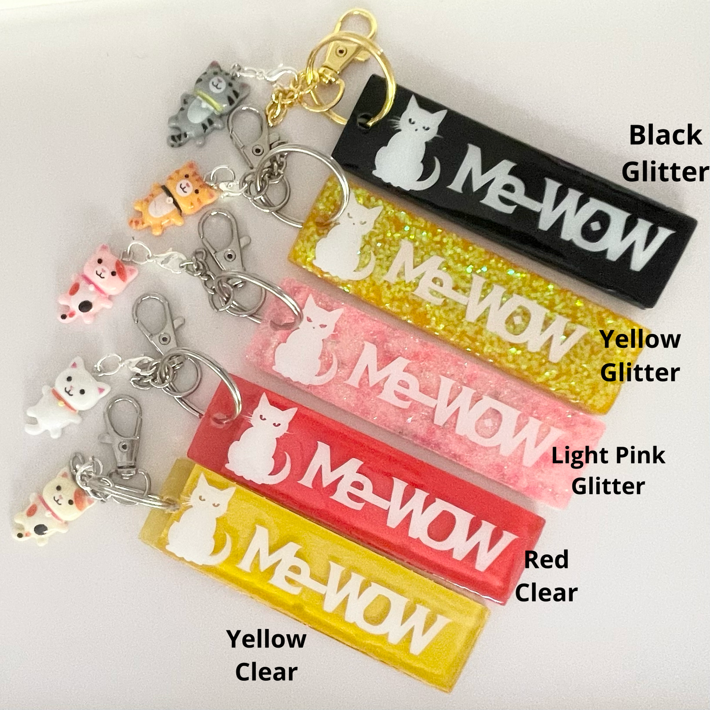 Me-Wow Cat Keychain