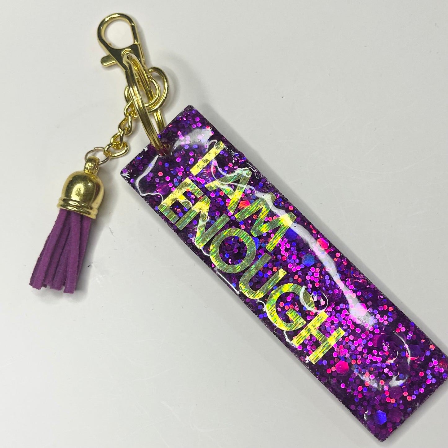 Keychain Bag Charm Blank - Customize Now!