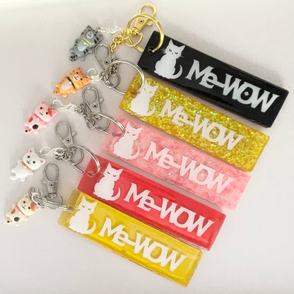 Me-Wow Cat Keychain