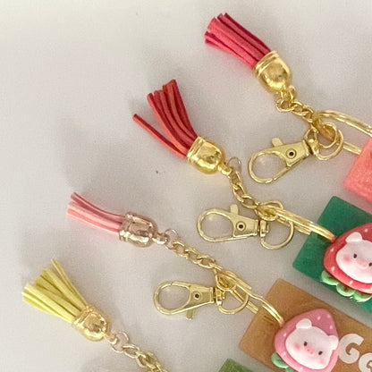 Keychain Bag Charm Blank - Customize Now!